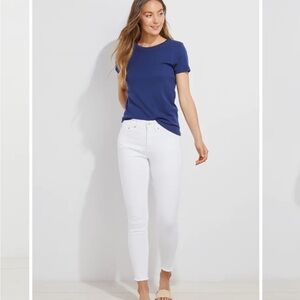 Vineyard Vines Women’s Jamie High Rise Skinny Jeans in White Cap